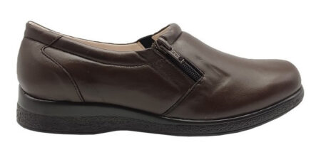 Zapato De Dama Mujer 20hrs Confort Piel Borrego 049 Negro/v