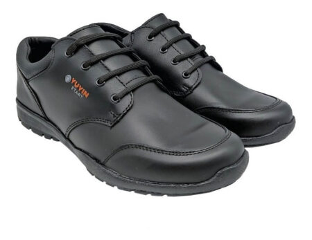 Zapato Escolar Niño Niña Yuyin 29162 Napa Negro Evag/v