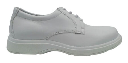 Zapato De Hombre Blanco 20hrs Confort Piel Enfermería 206/v