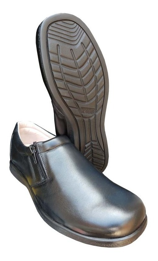 Zapato De Dama Mujer 20hrs Confort Piel Borrego 049 Negro/v - Image 8