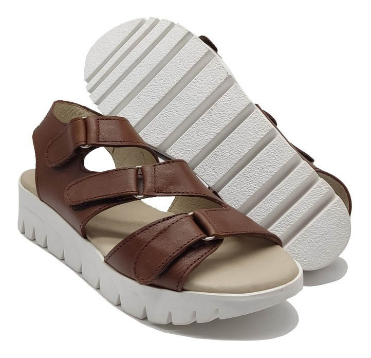 Sandalia Huarache De Mujer 20hrs Confort Piel 068/v - Image 4