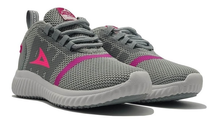 Tenis Pirma Brasil Niña Deportivo 5015 Gris Niña Evag /v - Image 2