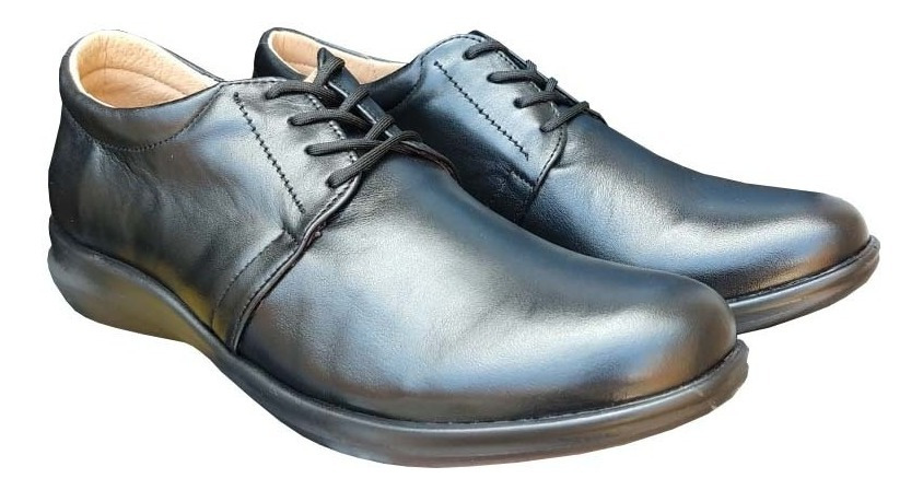 Zapato De Dama Mujer 20hrs Confort Piel Soft 146 Negro /v - Image 2