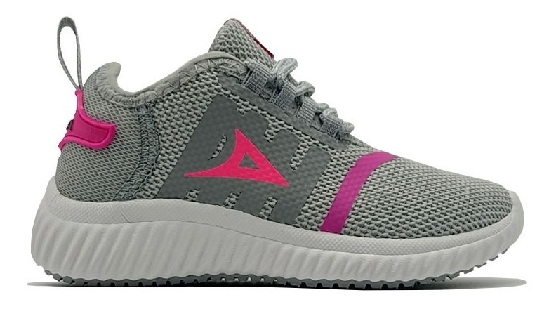 Tenis Pirma Brasil Niña Deportivo 5015 Gris Niña Evag /v