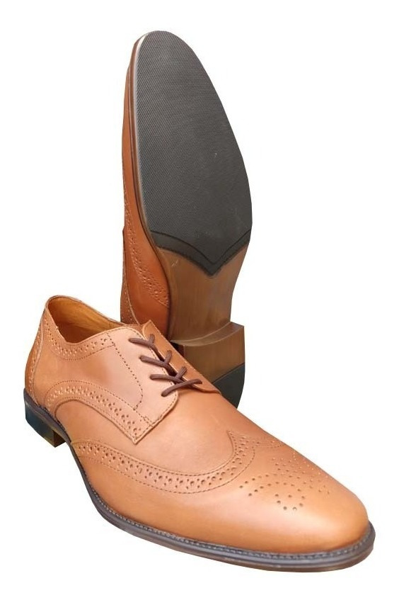 Zapato De Hombre 20hrs Vestir Piel Soft 640 Negro Soft /v - Image 8