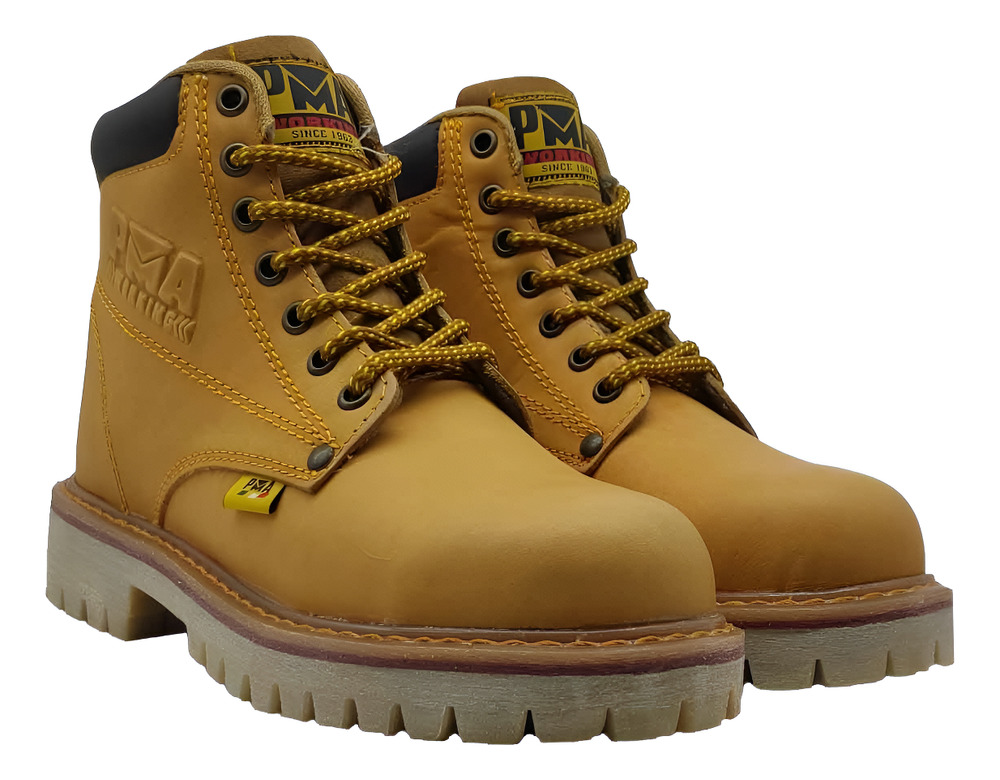 Bota Napa Miel Hombre Caballero Pma Industriales C/casquillo - Image 2