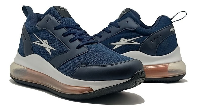 Tenis Deportivo Eescord Runing Escord Blanco/negro Hombre Runing Correr Calidad Comodidad 3291 Evag - Image 3