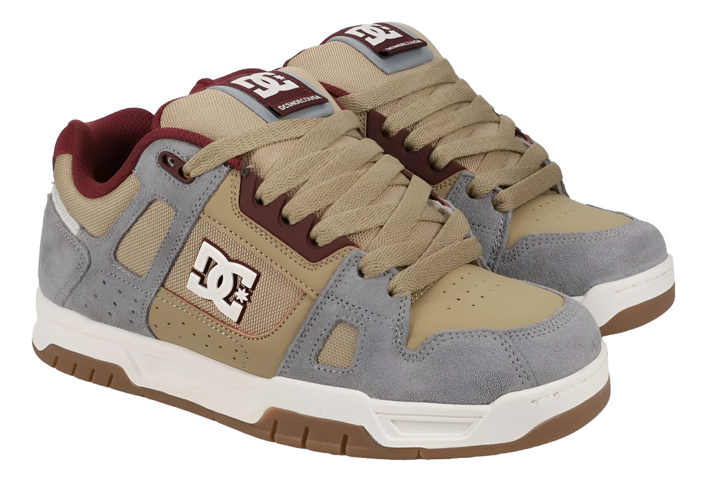 Tenis Dc Shoes Stag 320188 (2gg) Grey/gum Caballero /v - Image 34