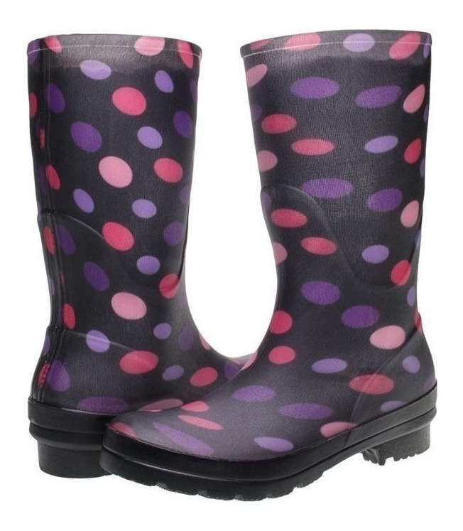 Botas De Lluvia Mujer Dama Para Agua Colores Cubierta Evag - Image 5