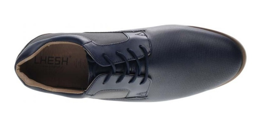 Zapato De Vestir Caballero Hombre Lhesh Piel Negro Evag - Image 4