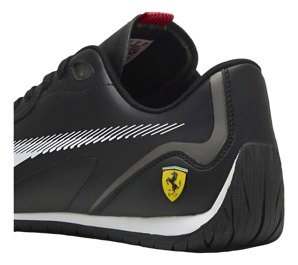 Tenis Blanco-negro-rojo Casual Hombre Puma Ferrari Neo Cat 2.0 F1 Scuderia /v - Image 7