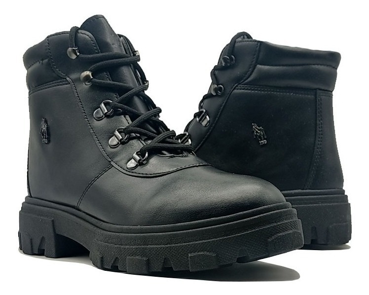 Bota Tenis Polo Club Hombre Deportivo 39301 Negro Dama /v - Image 3