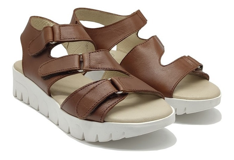 Sandalia Huarache De Mujer 20hrs Confort Piel 068/v - Image 2