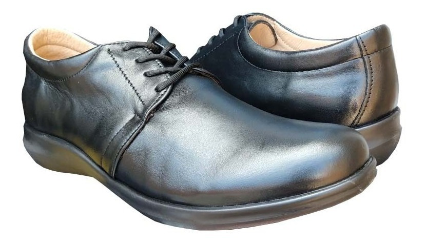 Zapato De Dama Mujer 20hrs Confort Piel Soft 146 Negro /v - Image 3