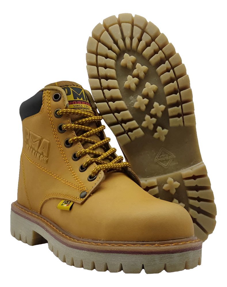 Bota Napa Miel Hombre Caballero Pma Industriales C/casquillo - Image 4