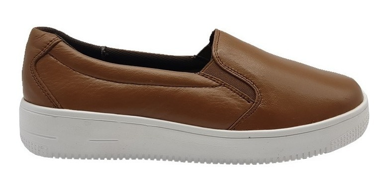 Zapato De Mujer Café 20hrs Confort Piel Enfermería 018 /v - Image 5