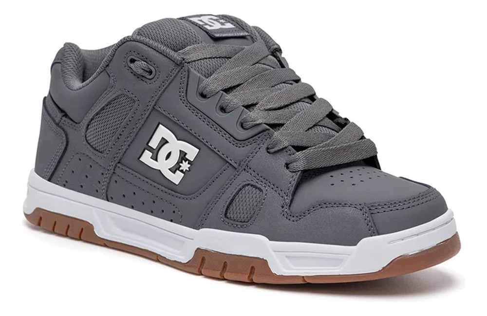 Tenis Dc Shoes Stag 320188 (2gg) Grey/gum Caballero /v - Image 9