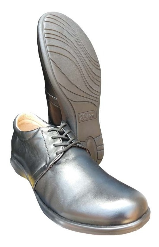 Zapato De Dama Mujer 20hrs Confort Piel Soft 146 Negro /v - Image 4