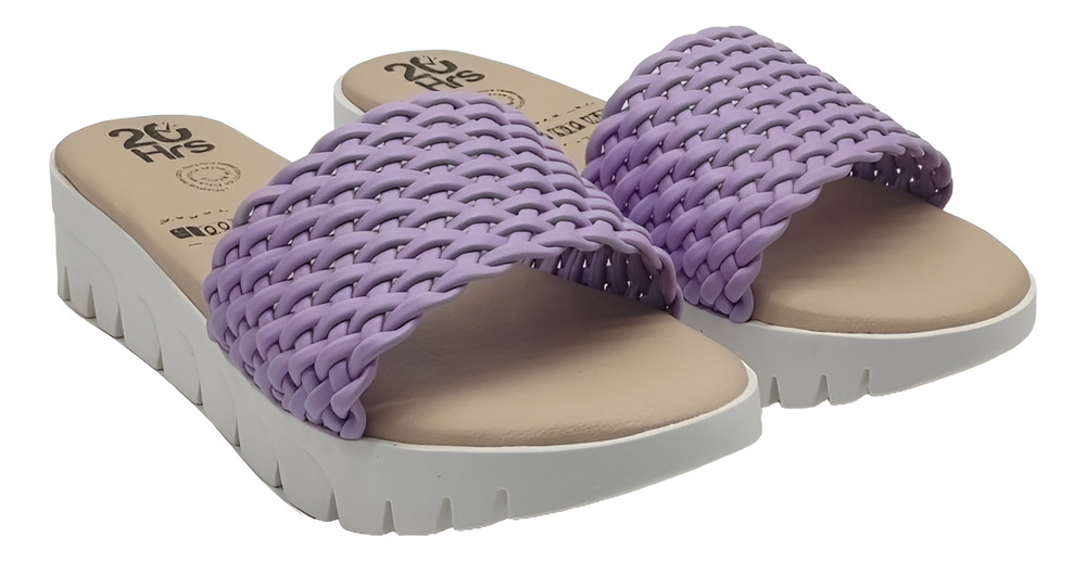 Sandalia Huarache De Mujer 20hrs Confort Piel 069/v - Image 2