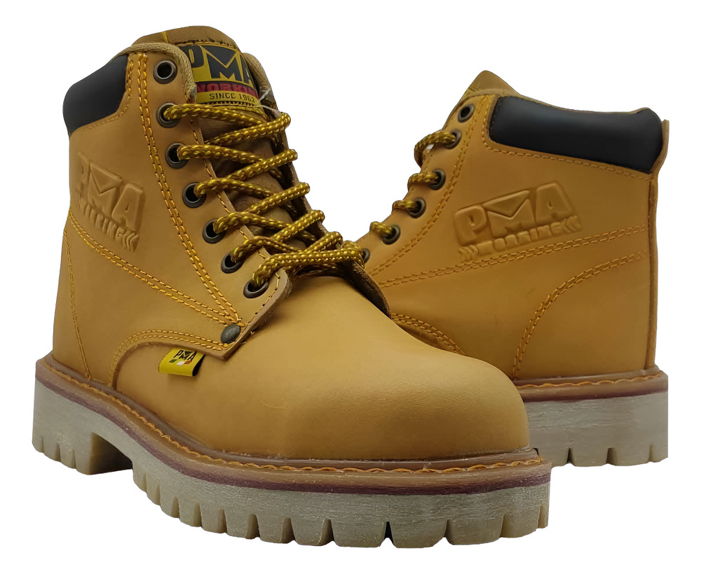 Bota Napa Miel Hombre Caballero Pma Industriales C/casquillo - Image 3