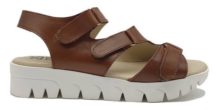 Sandalia Huarache De Mujer 20hrs Confort Piel 068/v