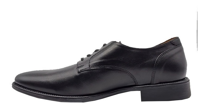 Zapato De Hombre 20hrs Vestir Piel Soft 644 Negro Soft /v - Image 5