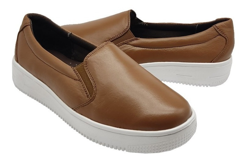 Zapato De Mujer Café 20hrs Confort Piel Enfermería 018 /v - Image 7