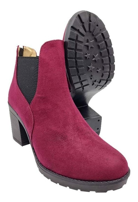 Botín Zapatos Dama Mujer Con Suela Antiderrapante Colores - Image 8