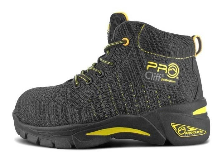 Bota Cliff Trabajo Industrial Casquillo Hombre Negro Evag - Image 2