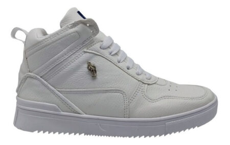 Tenis Polo Club Mujer Deportivo 439 Blanco Perla Dama /v