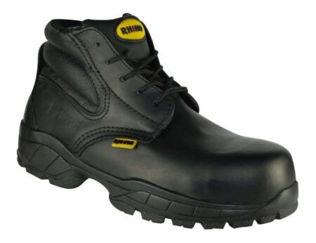 Botas Industriales Dieléctricas Rhino Air455 Casco Poliamida Negro 28