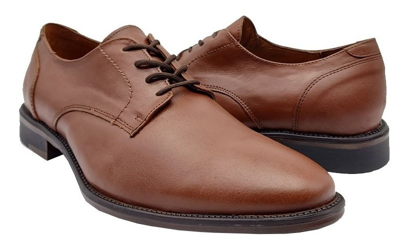 Zapato De Hombre 20hrs Vestir Piel Soft 644 Negro Soft /v - Image 8