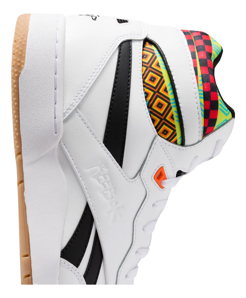 Tenis Reebok Bb 4000 Ii Mid Black Hombre Casual /v - Image 9