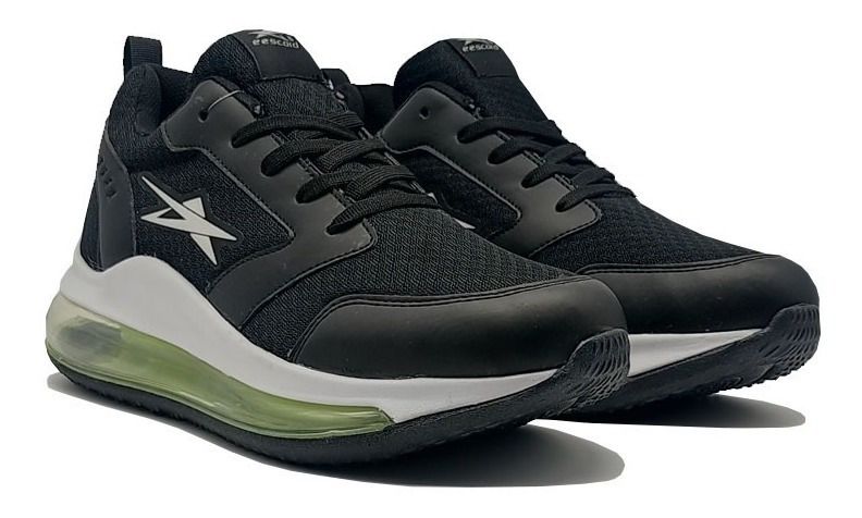 Tenis Deportivo Eescord Runing Escord Blanco/negro Hombre Runing Correr Calidad Comodidad 3291 Evag - Image 6