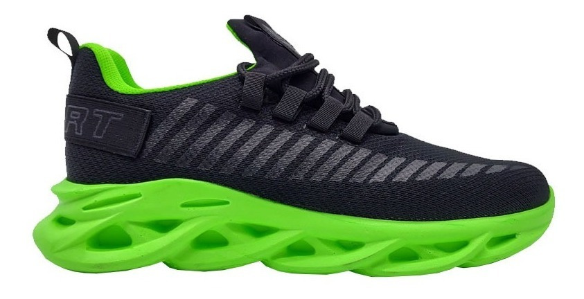 Tenis Deportivo Para Caballero Gym Eeders Negro 22-29 555/v - Image 18