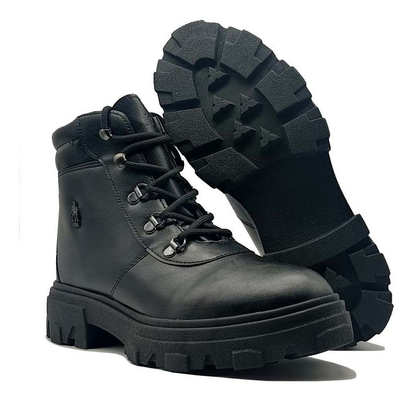 Bota Tenis Polo Club Hombre Deportivo 39301 Negro Dama /v - Image 4