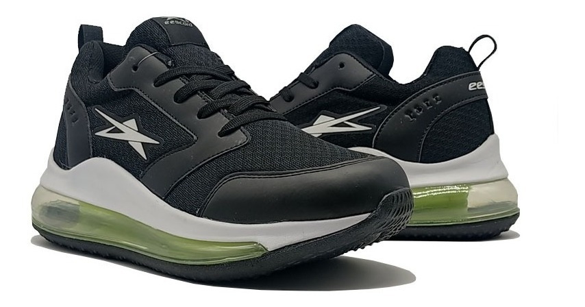Tenis Deportivo Eescord Runing Escord Blanco/negro Hombre Runing Correr Calidad Comodidad 3291 Evag - Image 7