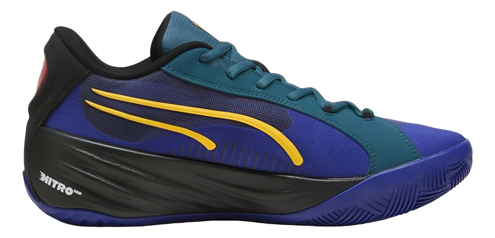 Tenis Puma Hombre Caballero All Pro Nitro Crowd Craze Azul Basquetbol /v - Image 3