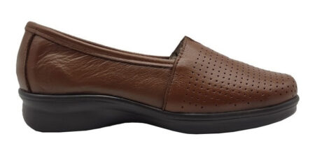 Zapato De Dama Mujer 20hrs Confort Piel Soft 055 Negro/v