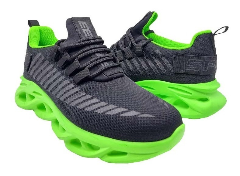 Tenis Deportivo Para Caballero Gym Eeders Negro 22-29 555/v - Image 20