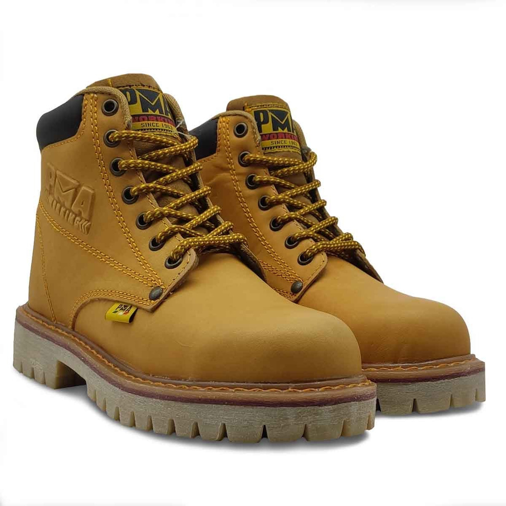 Bota Napa Miel Hombre Caballero Trabajo Pma Industriales/v - Image 2