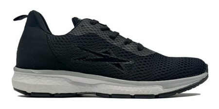 Tenis Deportivo Runing Eescord Negro/rojo Caballero Hombre