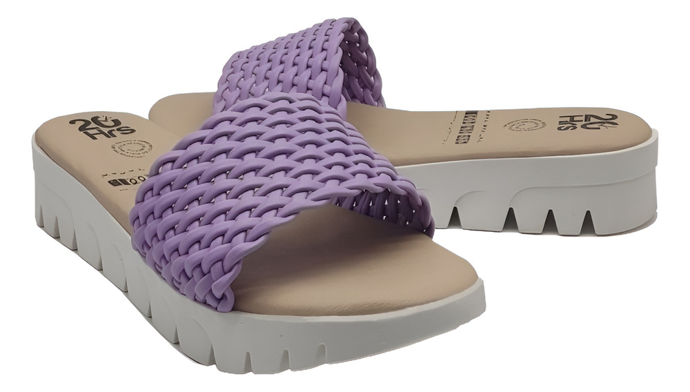 Sandalia Huarache De Mujer 20hrs Confort Piel 069/v - Image 3
