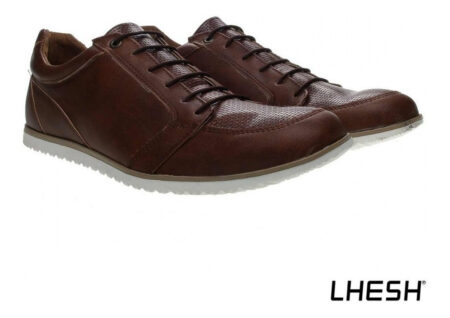 Zapato Tenis De Caballero Hombre Café Hombre Casual Evag