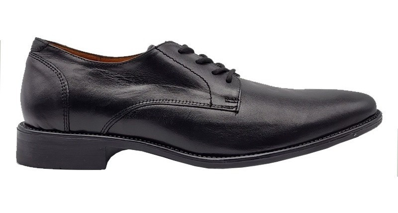 Zapato De Hombre 20hrs Vestir Piel Soft 644 Negro Soft /v