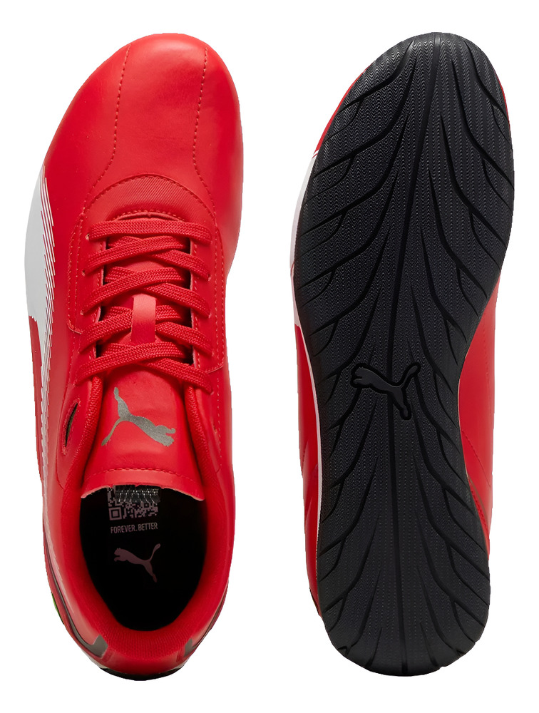 Tenis Blanco-negro-rojo Casual Hombre Puma Ferrari Neo Cat 2.0 F1 Scuderia /v - Image 6