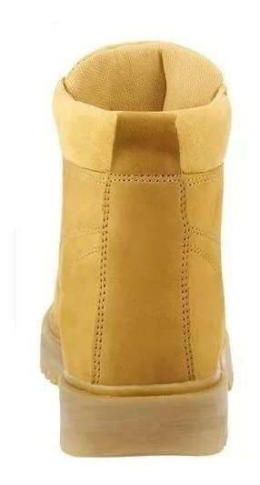 Botas Industriales Caribu 602 Nobuck Paja Hombre Trabajo - Imagen 5