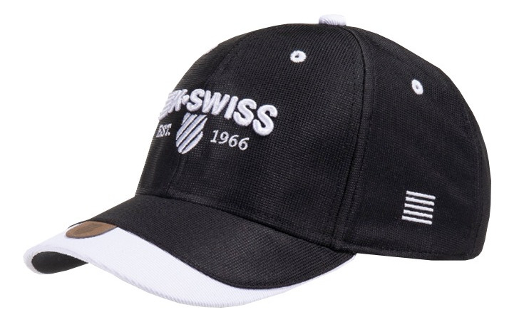 Gorra K-swiss Hombre Caballero, Blanco, Negro, Textil