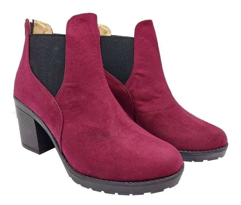 Botín Zapatos Dama Mujer Con Suela Antiderrapante Colores - Image 6