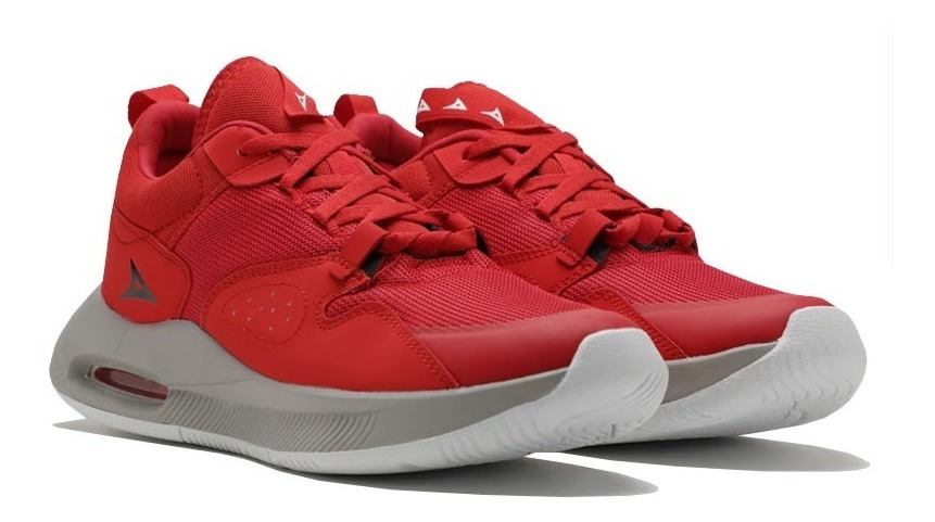 Tenis Pirma Brasil Hombre Deportivo 5046 Rojo Caballero Evag - Image 2